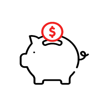 Low implementation and operation costs